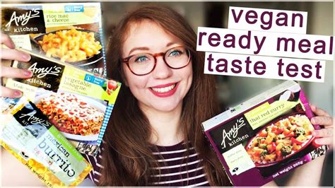 Amy's Kitchen Vegan Ready Meals - Taste Test & Review (Gluten Free ...