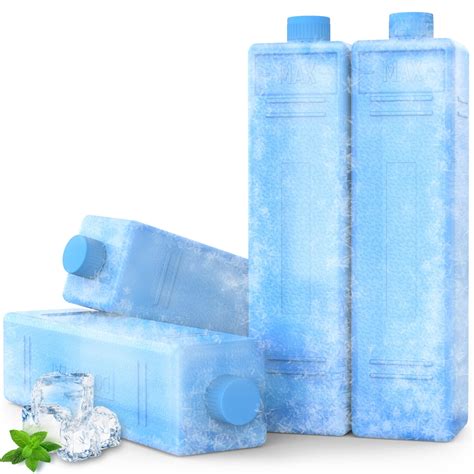 Buy SEEPER Ice Packs for Coolers, Materials Eco-Friendly, Reusable Long ...