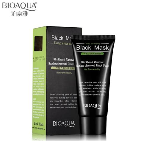 BIOAQUA Brand Face Skin Care Black Mask Deep Cleansing Purifying Peel ...