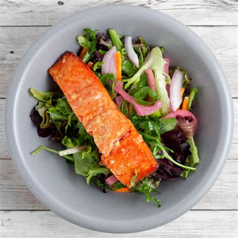 Habanero Candied Salmon Salad - Food - Simon Fraser University