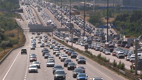 TEHRAN, IRAN - 20 OCTOBER 2013: Traffic Drives Over A Busy Road Near ...