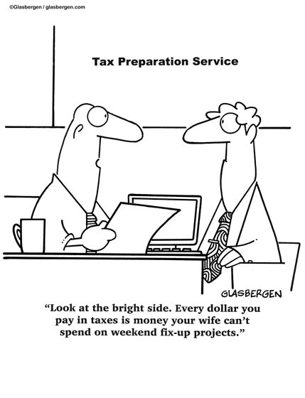 Tax Cartoons, Cartoons About Taxes - Glasbergen Cartoon Service