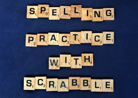 Spelling Games with Scrabble