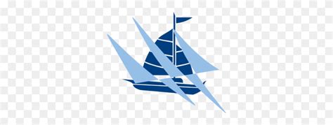 Sailboat Blue Clip Art - Sailboat Clipart - FlyClipart