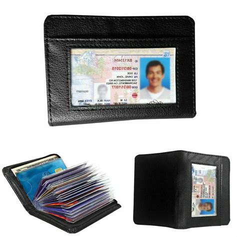 Lock Slim Wallet Secure Men Women RFID Blocking