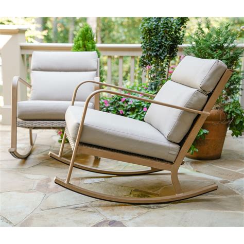 Leisure Made Talbot Outdoor Rocking Chair - 2 Pack - Walmart.com ...