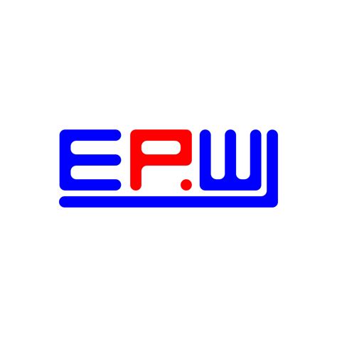 EPW letter logo creative design with vector graphic, EPW simple and ...