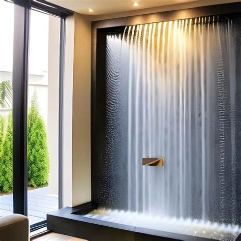 The Tranquil Elegance: Exploring the Benefits of an Indoor Wall Waterfall