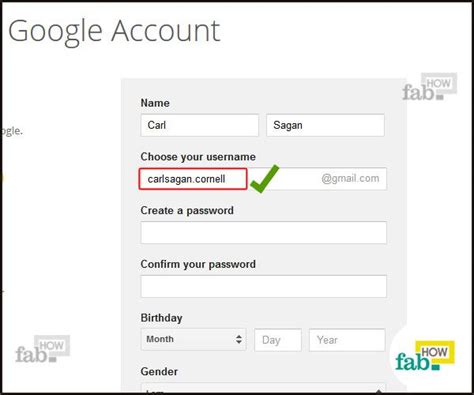 How to Create a Gmail Account | Fab How