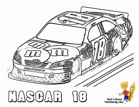 Get This Nascar Coloring Pages Printable for Boys 27091