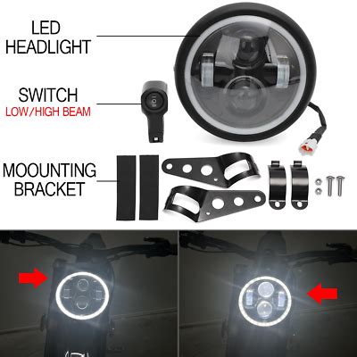 (eBay) LED Headlight Kit for Sur Ron X / Segway X260 Off-Road Switch ...