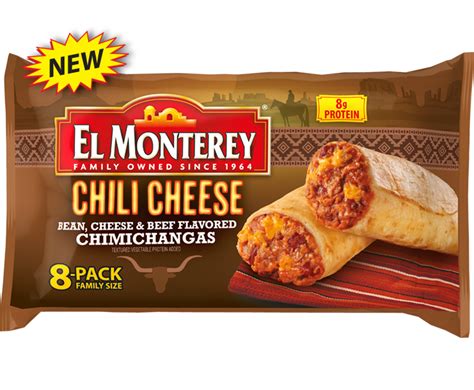 Chili Cheese Chimichangas - El Monterey