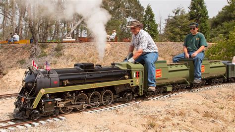 Firing Up And running The Scale Model Canadian National #6060 4-8-2 ...