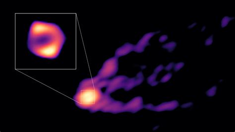 Black hole image captures jet of material launching into space | CNN