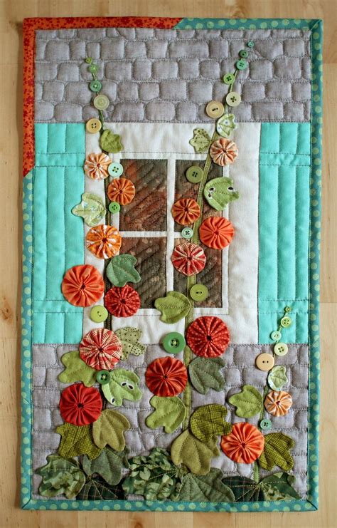 17 Best images about Yo-yo quilts on Pinterest | Hexagons, Fabrics and ...