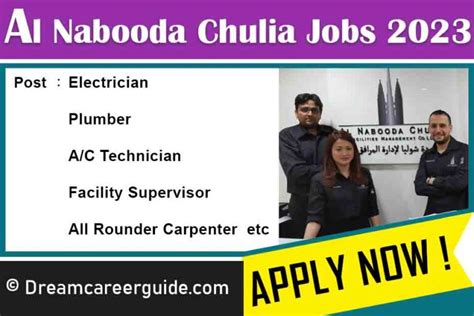 Al Nabooda Chulia Careers Latest Job Openings 2023