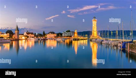 Lighthouse in Lindau Stock Photo - Alamy