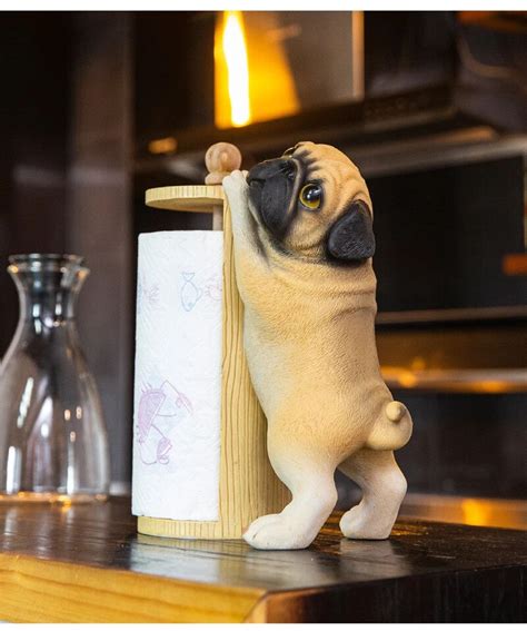 Pug Tissue Holder Kitchen - PLAURAS