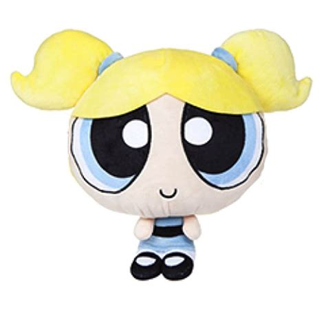 Official Retro TV Powerpuff Girls Bubbles Plush Soft Toy - 10" 25cm ...