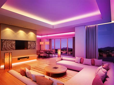 4 Best LED Strip Lighting Ideas in Living Room