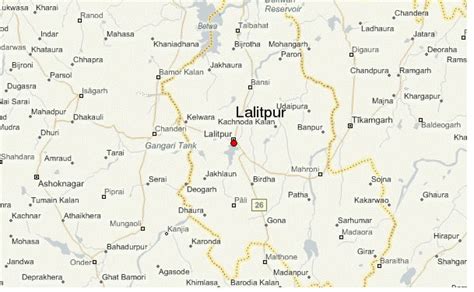 Lalitpur Map