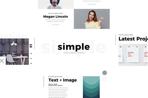 FREE Simple Minimal Keynote Template by Louis Twelve :: Behance