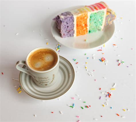 Cake Details: Rustic Rainbow Striped Cake - Sprinkles + Scribbles