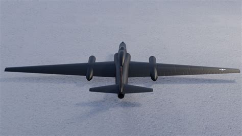 Lockheed U-2S Dragon Lady 3D Model by NETRUNNER_pl