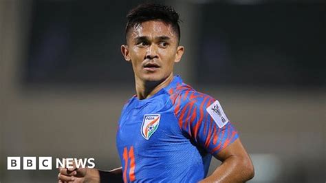 Sunil Chhetri: Indian footballer in the same league as Messi and Ronaldo