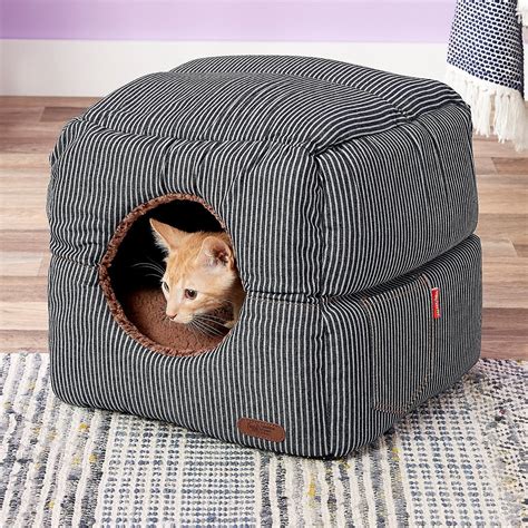 SMILING PAWS PETS 2-in-1 Cat Cube & Bed - Chewy.com