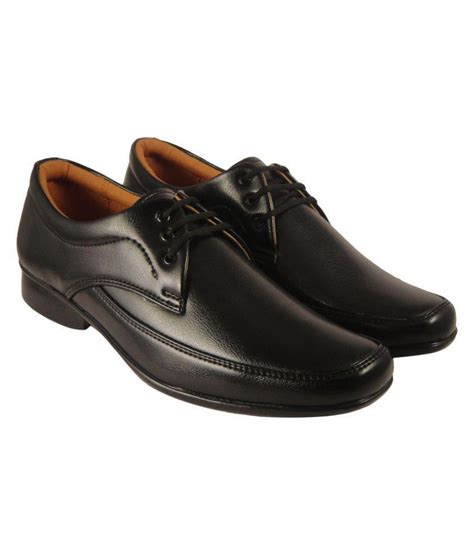 Action Black Office Artificial Leather Formal Shoes Price in India- Buy ...