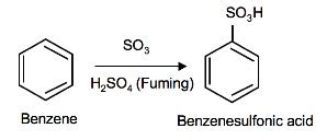 All About Sulfonation of Benzene