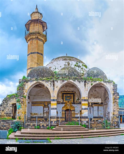 The dilapidated Great Al-Omari Mosque was built by Daher el-Omar in the ...