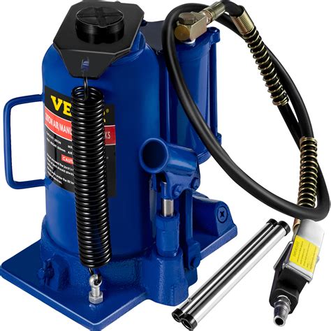 Air Hydraulic Bottle Jack 20 Ton Manual 44092lb Heavy Duty Auto Truck ...