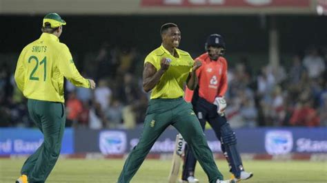 1st T20I: Lungi Ngidi stars in South Africa's thrilling one-run win ...