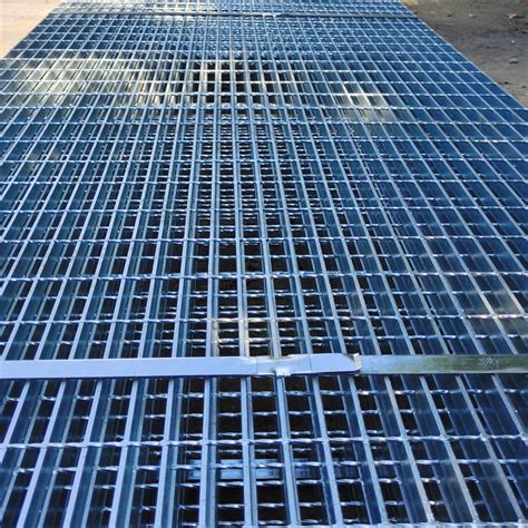 Heavy duty galvanized steel grille for protection of petroleum ...