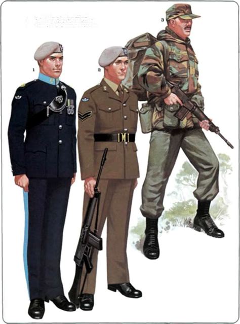 22 SAS Uniforms late 70s | British army uniform, British uniforms ...