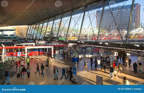 Stratford International Train And Tube Station, One Of The Biggest ...