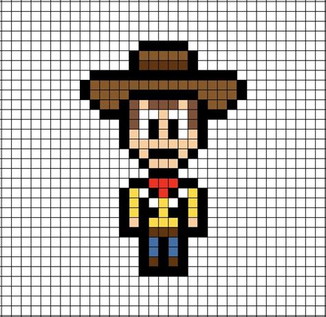 Woody Pixel Art | Pixel art, Pixel art pattern, Spiderman pixel art