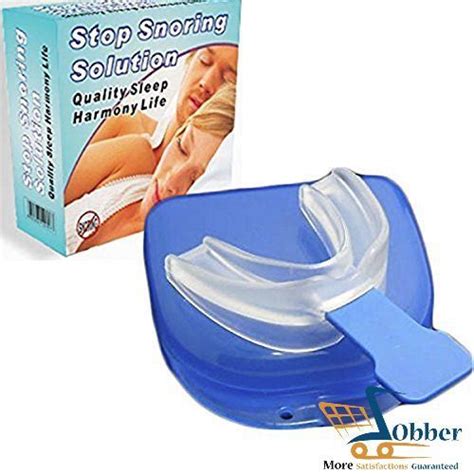 Anti Snore Mouthpiece Stop Snoring Trumpet Apnea Aid Sleep Bruxism Pure ...