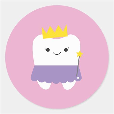 Tooth Fairy Sticker | Zazzle