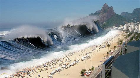 15 Largest TIDAL WAVES and Tsunamis - Go IT