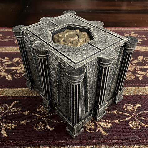 Commander Crypt Deck Box – Zeus – 3d printed – Samhain Propworks