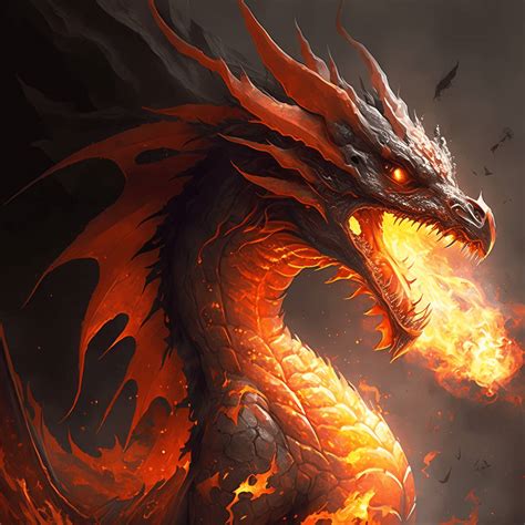 Fire breathing dragon version 1 by PM-Artistic on DeviantArt