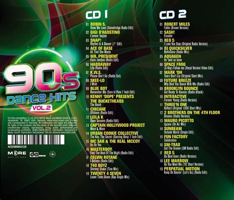 90s Dance Hits Vol. 2 (2 CDs) - CeDe.com