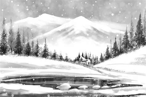 Page 8 | Watercolor Winter Landscape Images - Free Download on Freepik