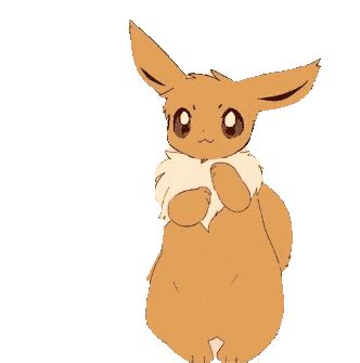 Eevee Dance Sticker - Eevee Dance Kawaii - Zbulo dhe ndaj imazhe GIF