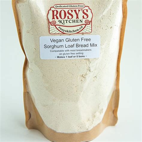 Vegan Sorghum Loaf Bread Mix — Rosy's Kitchen