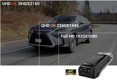 4k UHD Dash Cam with 32 GB SD Card