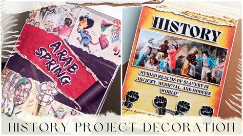 History Project decoration ideas | Class 12th Project | History Project ...